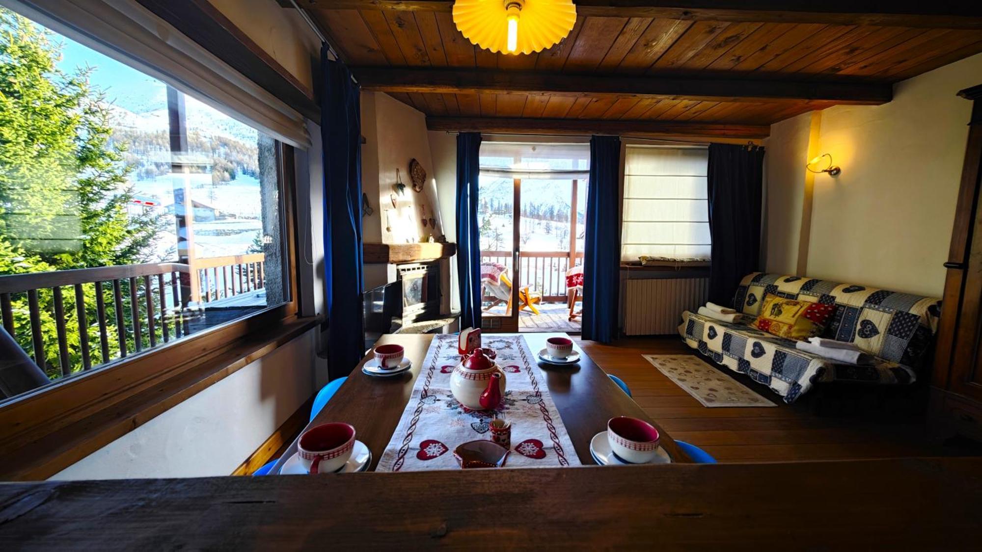 Hostdomus - Imperial Chalet Villa Colle Colle Sestriere Kültér fotó